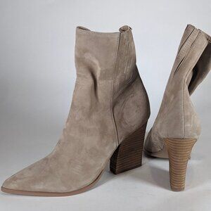 Steve Madden Women's Tan Ankle High Boots - Size 10